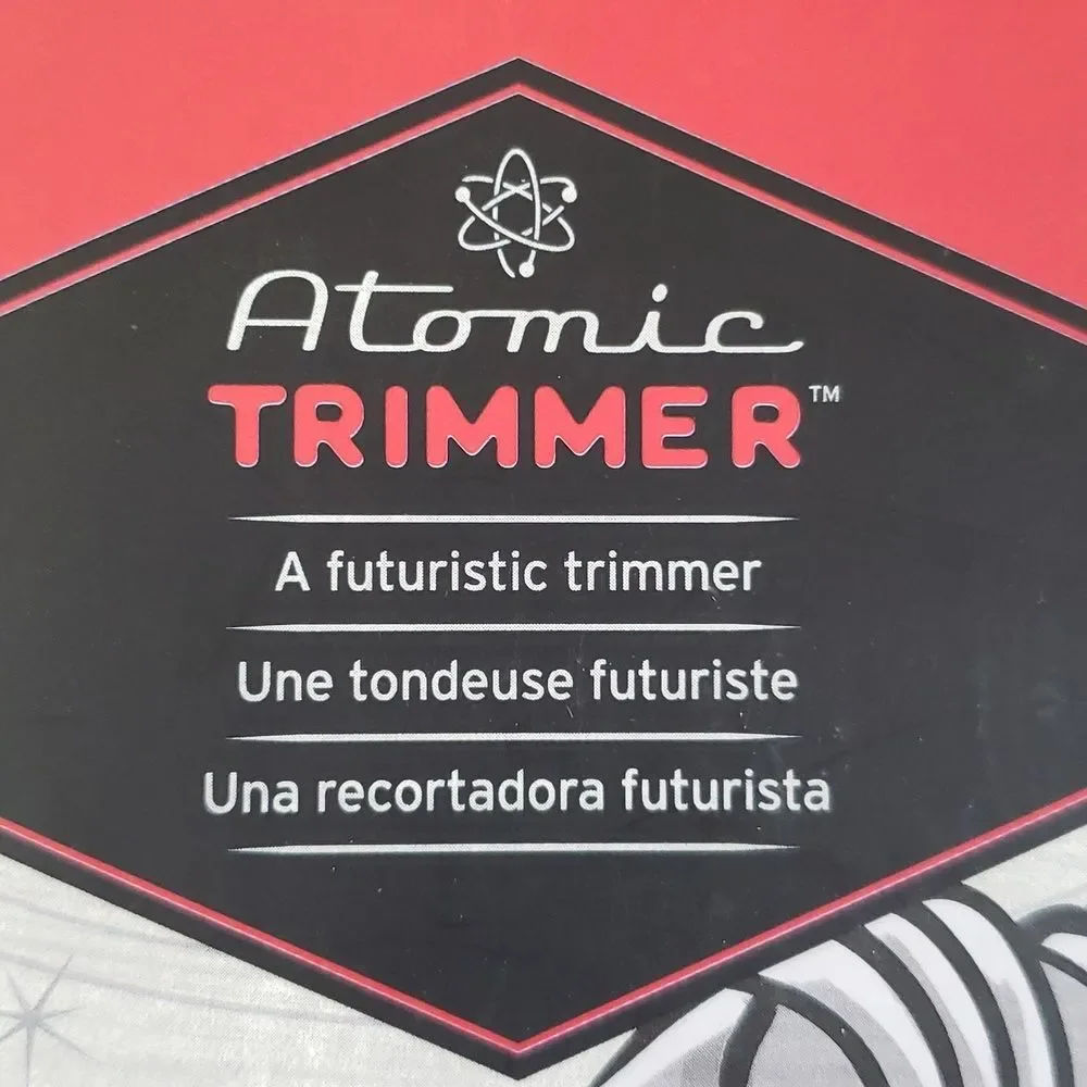 NWOT Fred & Friends Atomic Trimmer Electric Nose and Ear Hair Trimmer